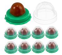 COSMEVIVI 2sets Nutritious Cat Snacks Candy Wall Catnip Sugar Catnip Lick Ball 10pcs*2