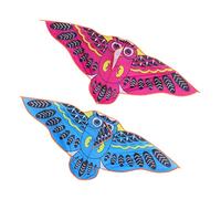 COSMEVIVI 3 Pcs Cartoon Owl Kite Windproof Outdoor Kite for Park Beach Garden Fun Random Color for Family Play and Quality Random Color