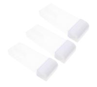 COSMEVIVI 3pcs Dehairing Wax Storage Bottles Plastic Wax Dispenser for Home and On-the-go Use, Reliable Abs Material Clean Waxing Experience, for Beginners and Experienced Users