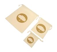 COSMEVIVI 3pcs Drawstring Bowl Storage Pouch Sound Bowl Bag Meditation Storage Holder for Singing Carry and Use during Yoga Practices