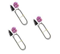 COSMEVIVI 3pcs Flexible Saxophone Cleaning Brush Material Double- Design for Thorough Maintenance of Saxophone Trumpet for Beginners Enthusiasts