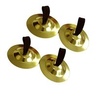COSMEVIVI 4pcs Finger Bowl Jewelry Belly Dance Finger Cymbals Percussion Cymbals for Boys and Girls Dancer Ball Party As Instrument
