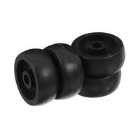 COSMEVIVI 4pcs Heavy Duty Caster Wheels for Gym Equipment Fitness Roller Replacement for Exercise Bikes and Treadmills Easy Installation and Mobility Design