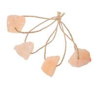 COSMEVIVI 4pcs Pink Salt Lick Blocks for Deer Horses Goats Rabbits Rich Minerals for Livestock Health and Growth Natural Nutrient Source