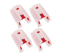 COSMEVIVI 4pcs Replacement Stylus Needle for Vintage Turntable and Phonograph High-fidelity Piezoelectric Sound for Vinyl Records Compatible Various Record Players