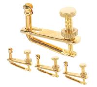 COSMEVIVI 4pcs Violin Fine Metal String Adjusters for Essential Tuning Keys for Improved Performance Lightweight Easy to Use
