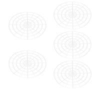 COSMEVIVI 5 Pcs Mesh Net Fermentation Weights for Pickling and Canning Vegetable Press Plates for Kimchi Sauerkraut Brewing Quick and Easy Pickle Jar Press Accessories