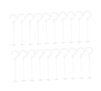 COSMEVIVI 5000Pcs Plastic Tag Fasteners with Lock Buckle for Clothes Hanging Tag Cord Attachments for Garments Jewelry Gift and Accessories Secure and Easy to Use Label Fastening