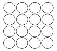 COSMEVIVI 50pcs Black Silicone Bracelets Elastic Wristbands for Women and Men Comfortable Wearing Experience DIY Accessory Multi-use Stretchy Wristbands