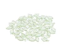 COSMEVIVI 50pcs Mini Acrylic Leaf Pendants for DIY Jewelry Making Realistic Nature Inspired Charms for Necklaces Lightweight Jewelry Beads Easy to Use and Process