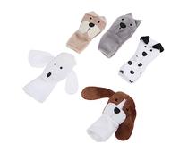 COSMEVIVI 5Pcs Animal Finger Puppets for Interactive Plaything to Enhance Creativity and Language Skills Educational for Boys and Safe and Finger Playthings