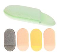 COSMEVIVI 5pcs Multi-functional Face Sponge Makeup Sponges for Face Washing and Travel Use Assorted Colour Not Easy to Shed Hair