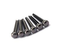 COSMEVIVI 6pcs Acoustic Guitar Brass Bridge Saddle Abalone Dot Improvement Accessory for The Guitar