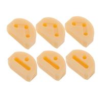 COSMEVIVI 6pcs Classic Guitar String Buckle Acoustic Guitar String Tie Beads Ukulele and Flamenco Robust Construction Easy Install