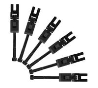 COSMEVIVI 6pcs Electric Guitar Bridge Saddle Tremolo Bridge Saddles Locking System Stabilizer Tremolo Arm Locking Guitar Parts