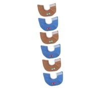 COSMEVIVI 6pcs Parrot Collar Bird Bite Pecking Protection Easy off Bird Neck Ring Pet Neck Protector
