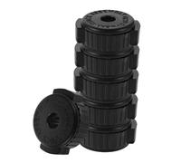 COSMEVIVI 6pcs Quick-release Plastic Cymbal Nuts for Drummers Drum Kit Hardware Accessory Drum Cymbal Mates Nut