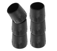 COSMEVIVI 6pcs Rubber Mic Stand Foot Caps for 25mm Tubes Microphone Stand Adapter Feet Protectors Professional Instrument Accessories for Adjustable Mic Boom Arms