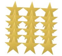 COSMEVIVI 80PCS Glitter Star Paper Cutouts for Classroom Bulletin Board Decor DIY Craft Projects Party Decorations for Vibrant Five Pointed Stars Colorful Glitter Paper