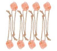 COSMEVIVI 8pcs Livestock Salt Lick Blocks Small Natural Mineral Salt Brick Chew Toys for Promoting Horse Deer Goat Cattle Healthy Growth (about 30-50g)