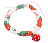 COSMEVIVI Adjustable Cat Collar with Bell Decorative Pet Kitten Neck Accessory Stylish Design for Festive Occasions Breathable and Cozy for Comfort for