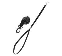 COSMEVIVI Adjustable Dog Bathing Tether with Suction Cup Pet Shower Bathing Grooming Accessory Black