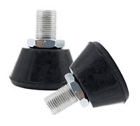 COSMEVIVI Adjustable Toe Stops for Roller Skates Jam Plugs 5/8 Bolt Rubber Brake Tools for Roller Skating Accessories