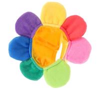 COSMEVIVI Adorable Sunflower Cat Headgear Plush Pet Hat for Dress and Comfortable Wear, Assorted Colour Flower Shaped Cap Suitable for Cats and Pets on Celebrations and Occasions