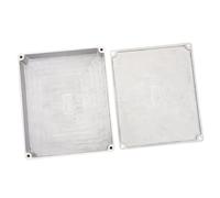 COSMEVIVI Aluminium Stomp Box for Guitar Effect Pedal Polished Surface Aluminium Case Box Practical Replacement Enclosure for DIY Electric Guitar Effect Pedals Silver Metal