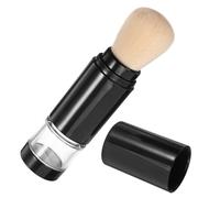 COSMEVIVI Automatic Blush Brush for Face with Soft Fiber Bristles and Plastic Handle, Portable Makeup Brush for Gentle Application, for Women’s Makeup Kit and Travel Use