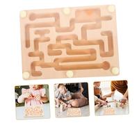 COSMEVIVI Balance Maze Puzzle for Preschool Educational Bead Maze Board Fun Cognitive Training Game for Development and Enhancement