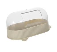 COSMEVIVI Bath Sand Basin for Hamster Chinchilla Small Pet Toilet Cute Sand Bath Container for Cleaning for Hamster Squirrel Mice Pet Bathroom Use