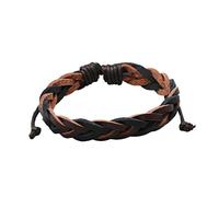COSMEVIVI Braided Leather Bracelet for Men Vintage Multi Handmade Mens Bracelet Skin Friendly Men's Wristband Jewelry Dad Husband Friend