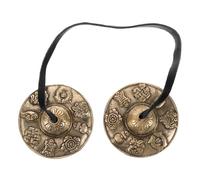 COSMEVIVI Buddhist Meditation Bell Chimes Tibetan Tingsha Cymbals for Brass Bells Random Style