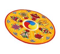 COSMEVIVI Buddhist Sound Bowl Mat Meditation Cushion Pad Shaped Singing Bowl Pad for Yoga Matters and Spiritual Decor
