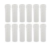 COSMEVIVI Candle Drip Covers 12Pcs Plastic Sleeves PVC Material for Chandeliers Easy Replacement Suitable for Living Rooms and Dining Spaces