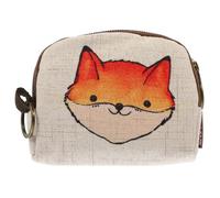 COSMEVIVI Cartoon Printed Key Storage Pouch Small Zipper Bag for Accessories Makeup and Change Durable Material Convenient for Daily Use and Outdoor Activities