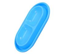 COSMEVIVI Cat Dog Pet Food Bowl Double Feeder Design Sky- Anti-ant Feeding Station for Use for Small Medium Pets Easy to Clean and Stylish