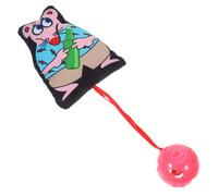 COSMEVIVI Cat Teasing Plush Toy Bell for Indoor Cats Engaging for Active Play Encourages Keeps Entertained and Happy