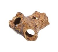 COSMEVIVI Ceramic Fish Shed Cave Decoration Aquarium Hideaway Betta Fish Cave for Shrimp Hideout