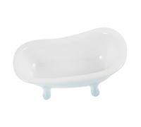 COSMEVIVI Ceramic Hamster Bathtub with Anti-slip Design Small Animal Sand Bath Room for Hamsters and Guinea Pigs Comfortable and Cool Bathing Environment for Summer Use