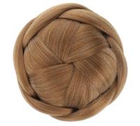 COSMEVIVI Claw in Braid Hair Bun Chignon for Women Short Hair Synthetic Ponytail Extension Easy DIY Updo Accessory