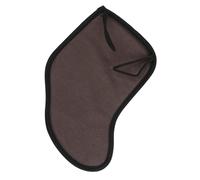 COSMEVIVI Comfortable 4/4-4/3 Violin Shoulder Rest Soft Cotton Velvet Shoulder Support Adjustable Feet for Enhanced Comfort Brown Color Essential Violin Accessory