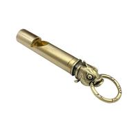 COSMEVIVI Copper Whistle Keychain Outdoor Whistle for Camping Hiking Survival Emergency Use Portable Lightweight Essential Accessory for Outdoor Enthusiasts