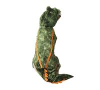 COSMEVIVI Crocodile Pet Costume for Dogs Warm Dog Jumpsuit for Halloween Christmas and Special Occasions s for Puppies and Cats