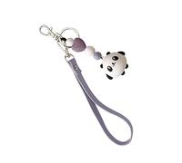 COSMEVIVI Cute Panda Keychain Accessory Keyring for Women Girls Aromatherapy Doll Pendant Bag Pendant Animal Keyring