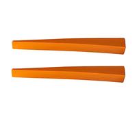 COSMEVIVI Damper Leather Fork for Piano Tuning Orange Rubber Mute Tool for Medium and Low Tone Areas