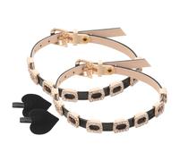 COSMEVIVI Decorative Rhinestone High Heels Straps Loose Shoe Straps for Womens Heels Comfortable Bands Prevent Slipping and Dropping Out Practical Accessory