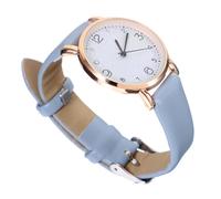 COSMEVIVI Digital Wrist Watch for Teenagers Pu Leather Strap Lightweight Comfortable Breathable Design for Daily Wear for Learning Management Stylish