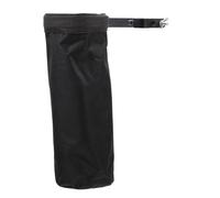 COSMEVIVI Drumstick Barrel Black Drum Stick Holder Simple Storage Container with Carrying Bag for Drum Accessory Suitable for Jazz and Snare Drummers